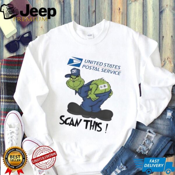 Grinch x USPS Scan This shirt