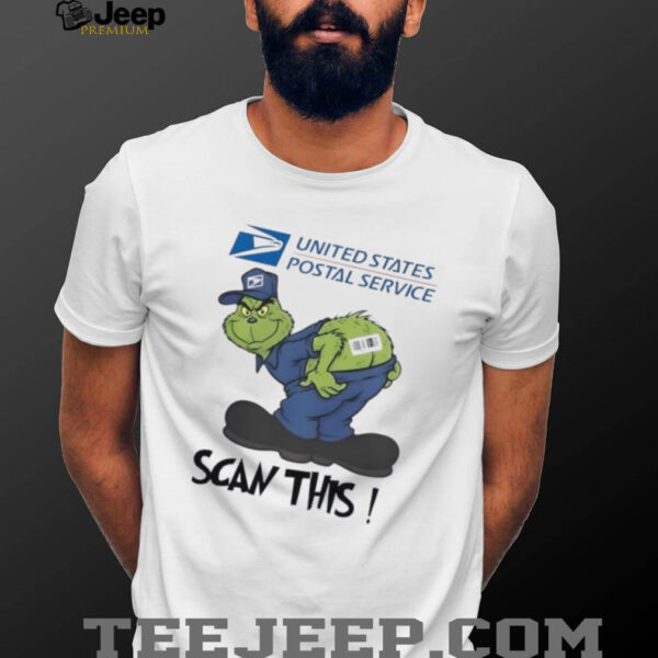 Grinch x USPS Scan This shirt