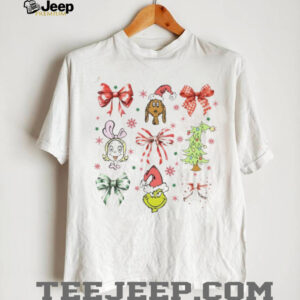 Grinchmas Coquette Bow Christmas Season Merry Christmas 2025 shirt