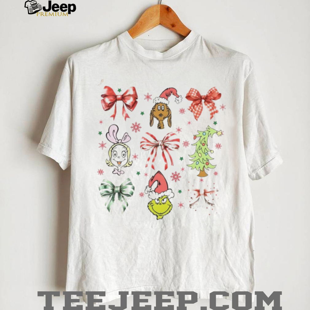 Grinchmas Coquette Bow Christmas Season Merry Christmas 2025 shirt Grinchmas Coquette Bow Christmas Season Merry Christmas 2025 shirt