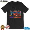 Custom Cincinnati Reds Holiday Shirt, Snoopy Charlie Brown Christmas Baseball Tee with Santa Hat, Cute MLB Fan Gift
