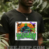 Houston Texans Skull & Floral Fan Tee