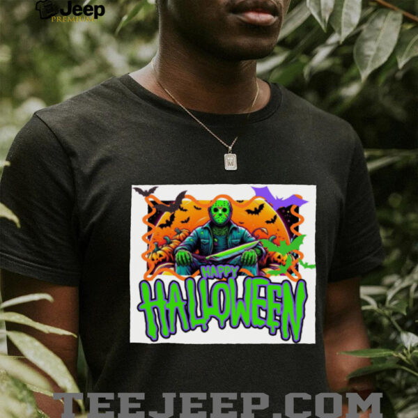 Happy Halloween Jason Voorhees Graphic Tee