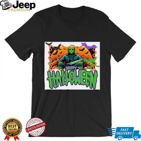 Happy Halloween Jason Voorhees Graphic Tee