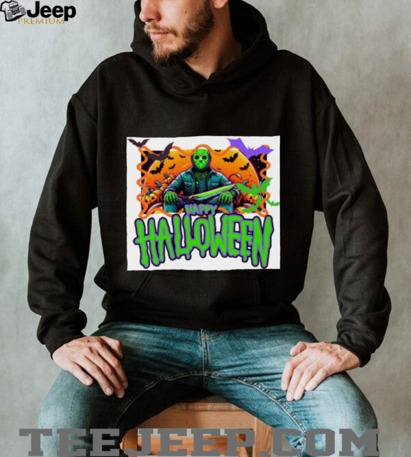 Happy Halloween Jason Voorhees Graphic Tee