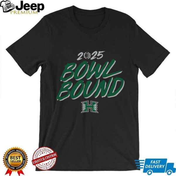 Hawaii Rainbow Warriors 2025 Bowl Bound TShirt