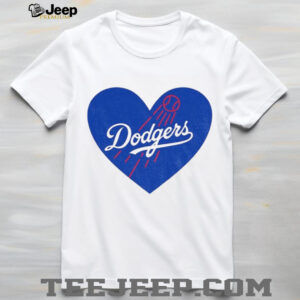 Heart Los Angeles Dodgers MLB Baseball World Series 2025 shirt