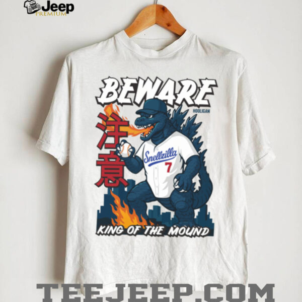 Hooligan LA Snellzilla Beware King Of The Mound TShirt