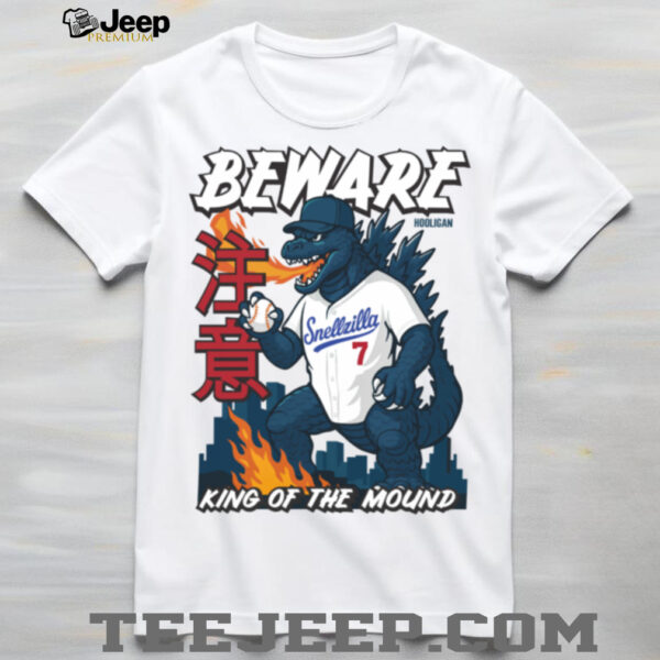Hooligan LA Snellzilla Beware King Of The Mound TShirt