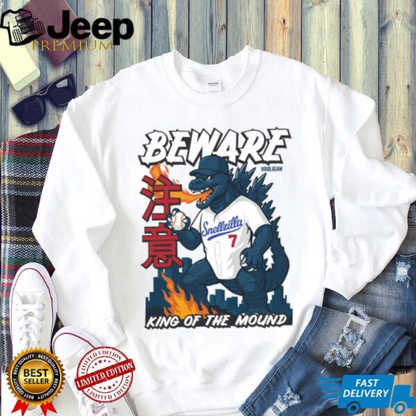 Hooligan LA Snellzilla Beware King Of The Mound TShirt