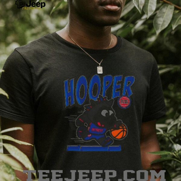 Hooper Outer Stuff Detroit Pistons Toddler Grey Hooper Mascot Game Player Shirt