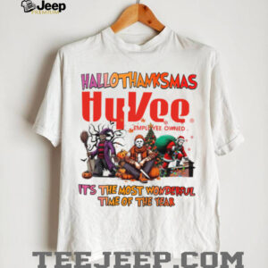Horror Movies Hyvee Hallothanksmas It’s The Most Wonderful Time T Shirt