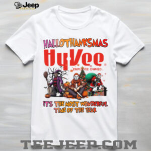 Horror Movies Hyvee Hallothanksmas It’s The Most Wonderful Time T Shirt