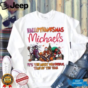 Horror Movies Michael’s Hallothanksmas It’s The Most Wonderful Time T Shirt