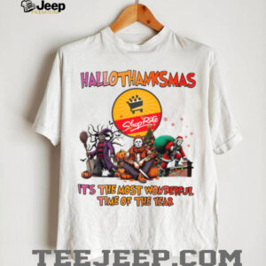 Horror Movies Shop Rite Hallothanksmas It’s The Most Wonderful Time T Shirt