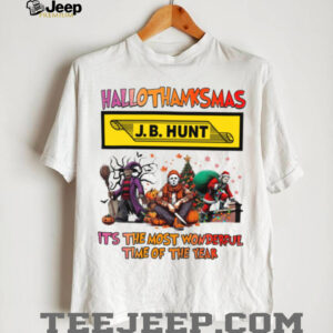 Horror Movies X J.B.Hunt Hallothanksmas Shirt It’s the Most Wonderful Time of the Year Tee