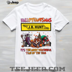 Horror Movies X J.B.Hunt Hallothanksmas Shirt It’s the Most Wonderful Time of the Year Tee