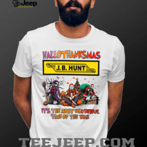 Horror Movies X J.B.Hunt Hallothanksmas Shirt It’s the Most Wonderful Time of the Year Tee