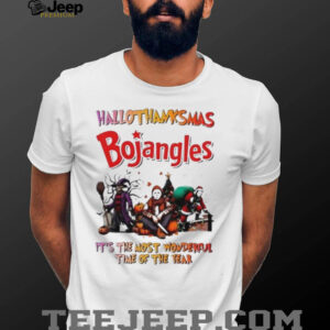Horror Movies x Bojangles happy HalloThanksMas it’s the most wonderful time of the year shirt
