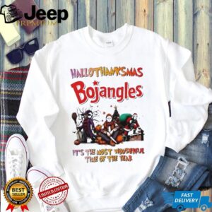 Horror Movies x Bojangles happy HalloThanksMas it’s the most wonderful time of the year shirt