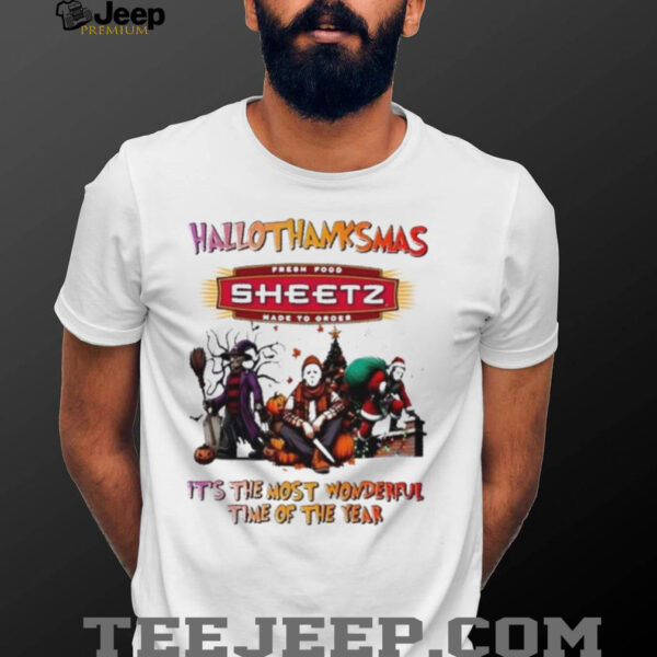 Horror Movies x Sheetz happy HalloThanksMas it’s the most wonderful time of the year shirt