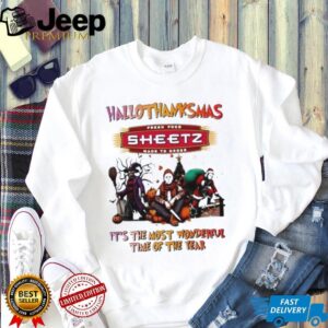 Horror Movies x Sheetz happy HalloThanksMas it’s the most wonderful time of the year shirt