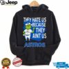 Los Angeles Angels Grinch Christmas They Hate Us Ain’t Us T Shirt