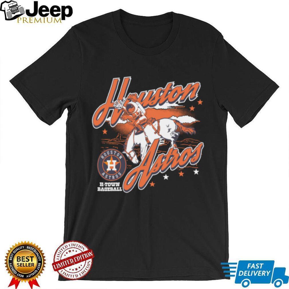 Houston Astros H Town Baseball Franklin Graphic TShirt Houston Astros H Town Baseball Franklin Graphic TShirt