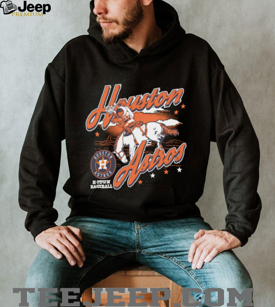 Houston Astros H Town Baseball Franklin Graphic TShirt Houston Astros H Town Baseball Franklin Graphic TShirt