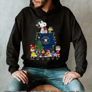 Houston Astros Personalized Christmas Shirt – Peanuts Style Tee For MLB Fans, Kids & Holiday Family Moments