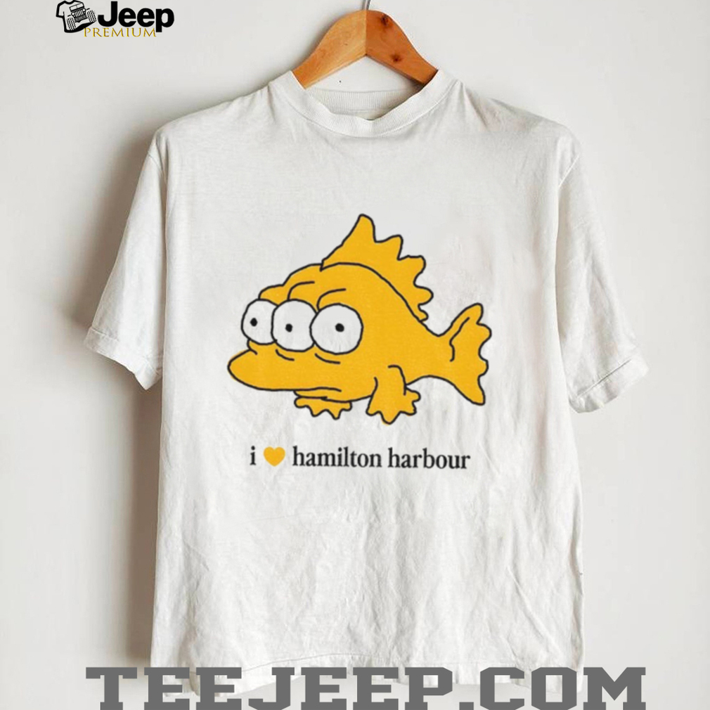 I love Hamilton Harbour orange fish shirt I love Hamilton Harbour orange fish shirt