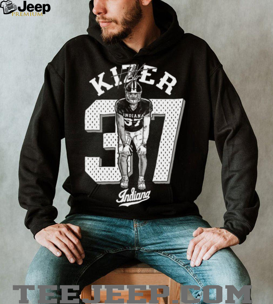 Indiana Heath Kizer Number Crimson T Shirt Indiana Heath Kizer Number Crimson T Shirt