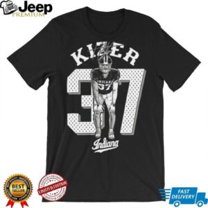 Indiana Heath Kizer Number Crimson T Shirt