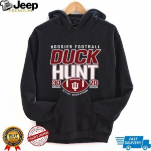 Indiana Hoosiers Beat Oregon Ducks 2025 Duck Hunt Score 30 20 T Shirt