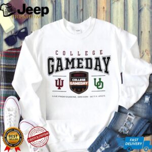 Indiana Hoosiers vs Oregon Ducks College GameDay 2025 shirt