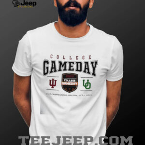 Indiana Hoosiers vs Oregon Ducks College GameDay 2025 shirt
