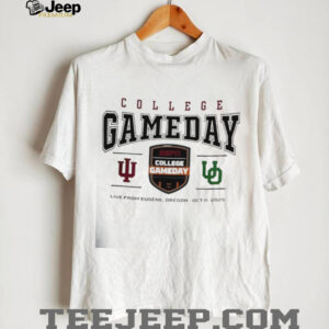 Indiana Hoosiers vs Oregon Ducks College GameDay 2025 shirt