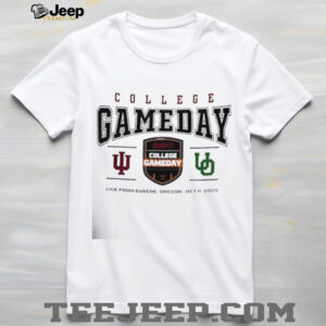 Indiana Hoosiers vs Oregon Ducks College GameDay 2025 shirt