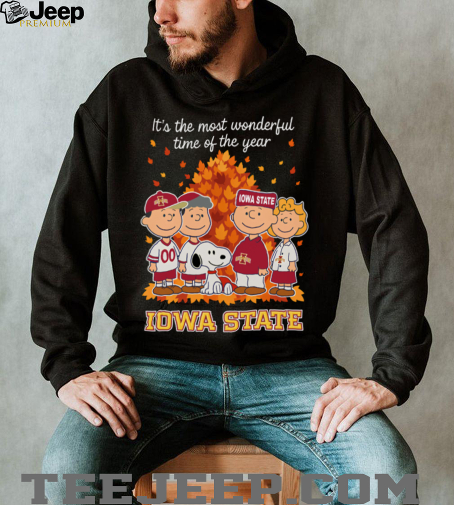 Iowa State Cyclones x Peanuts Fall T Shirt It’s the Most Wonderful Time of the Year Iowa State Cyclones x Peanuts Fall T Shirt It’s the Most Wonderful Time of the Year