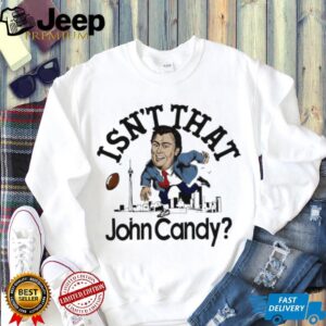 Isn’t that John Candy football skyline city caricature shirt