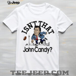 Isn’t that John Candy football skyline city caricature shirt