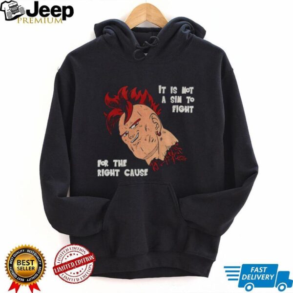 It’s not a sin to fight for the right cause shirt