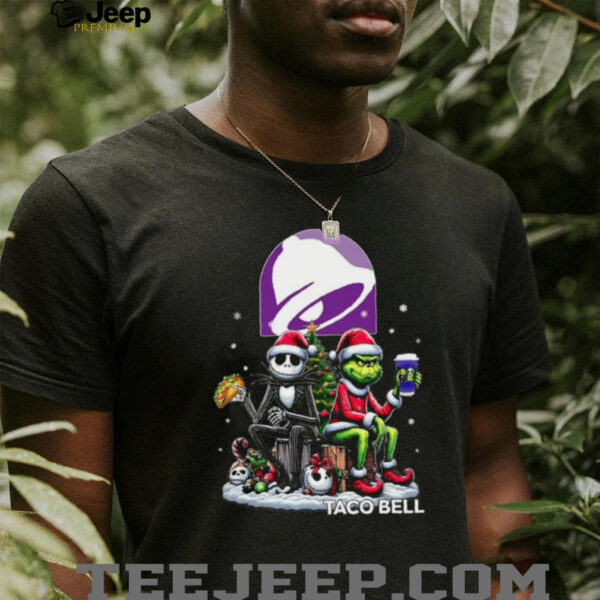 Jack Skellington Grinch Waffle House Christmas Santa Mashup T Shirt