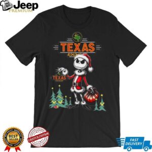 Jack Skellington Texas Roadhouse Funny Christmas The Nightmare Before Christmas Holiday T Shirt