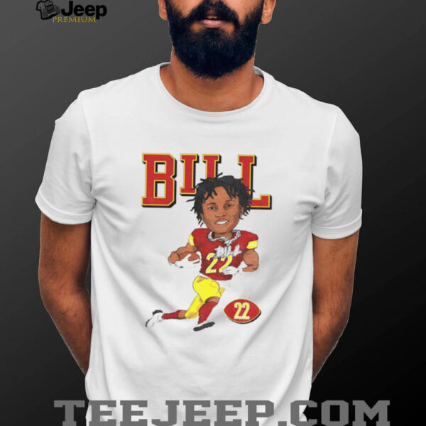 Jacory Croskey 22 Washington Commanders NFL Football 2025 shirt