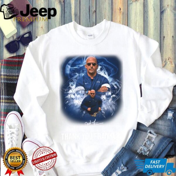 James Franklin Thank You Penn State Nittany Lions Coach Tribute T Shirt