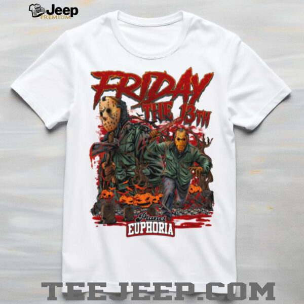 Jason Voorhees Friday The 13th Horror Planet Euphoria T Shirt