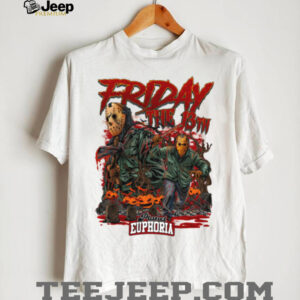 Jason Voorhees Friday The 13th Horror Planet Euphoria T Shirt