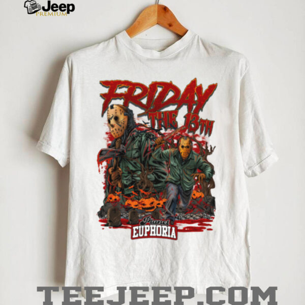 Jason Voorhees Friday The 13th Horror Planet Euphoria T Shirt