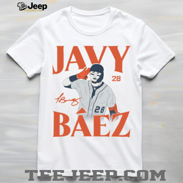 Javy Baez 28 MLB Baseball Player Graphic Shirt